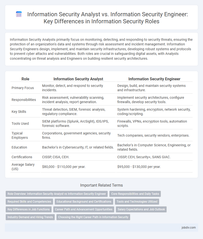 Information Security Analyst vs. Information Security Engineer: Key Differences in Information Security Roles