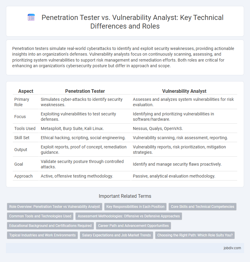 Penetration Tester vs. Vulnerability Analyst: Key Technical Differences and Roles