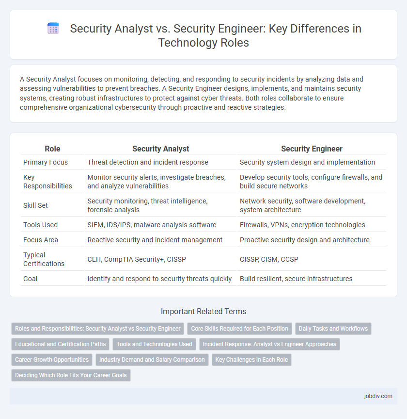 Security Analyst vs. Security Engineer: Key Differences in Technology Roles