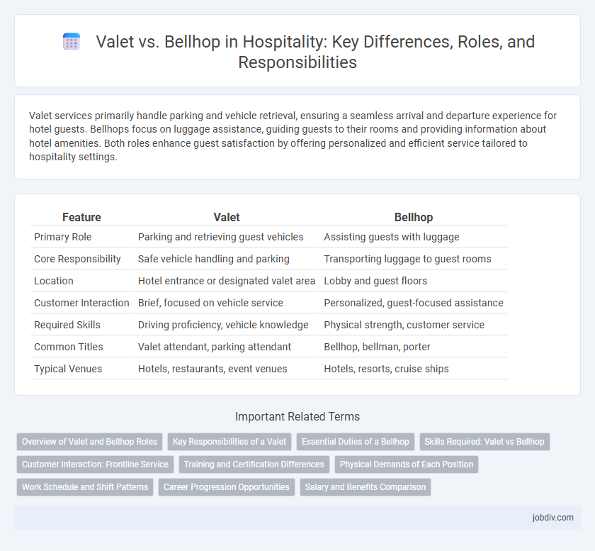 Valet vs. Bellhop in Hospitality: Key Differences, Roles, and Responsibilities