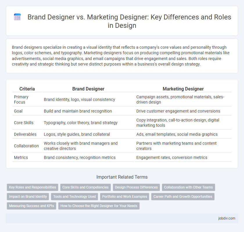 Brand Designer vs. Marketing Designer: Key Differences and Roles in Design