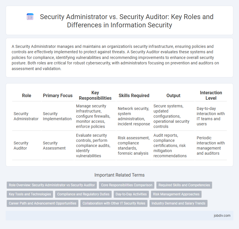 Security Administrator vs. Security Auditor: Key Roles and Differences in Information Security