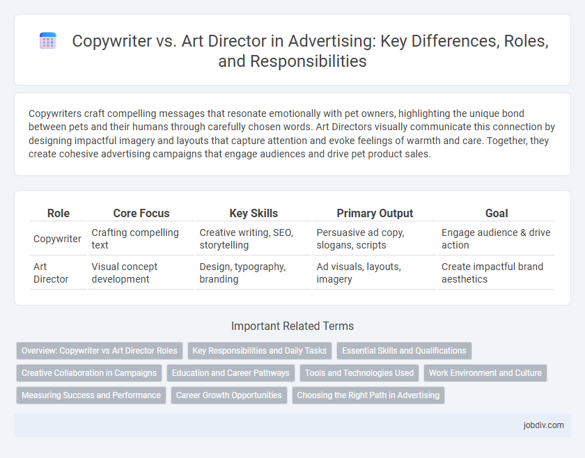 Copywriter vs. Art Director in Advertising: Key Differences, Roles, and Responsibilities
