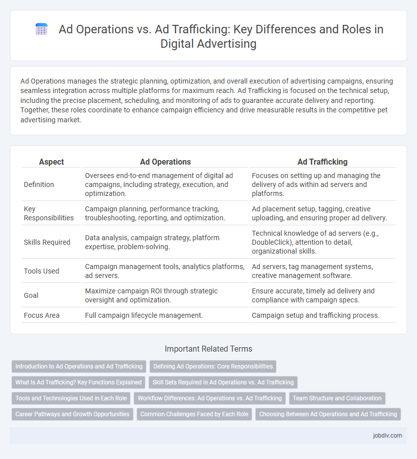 Ad Operations vs. Ad Trafficking: Key Differences and Roles in Digital Advertising