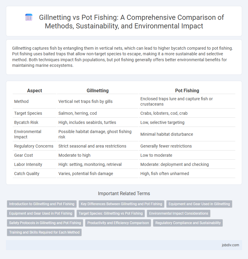 Gillnetting vs Pot Fishing: A Comprehensive Comparison of Methods, Sustainability, and Environmental Impact